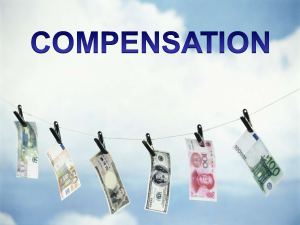 What if your money is the tax someone pays you for their total compensation?
